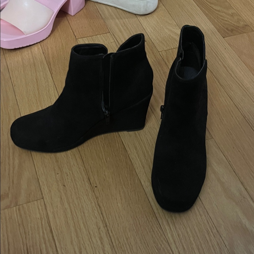 Rampage Black Ankle Booties